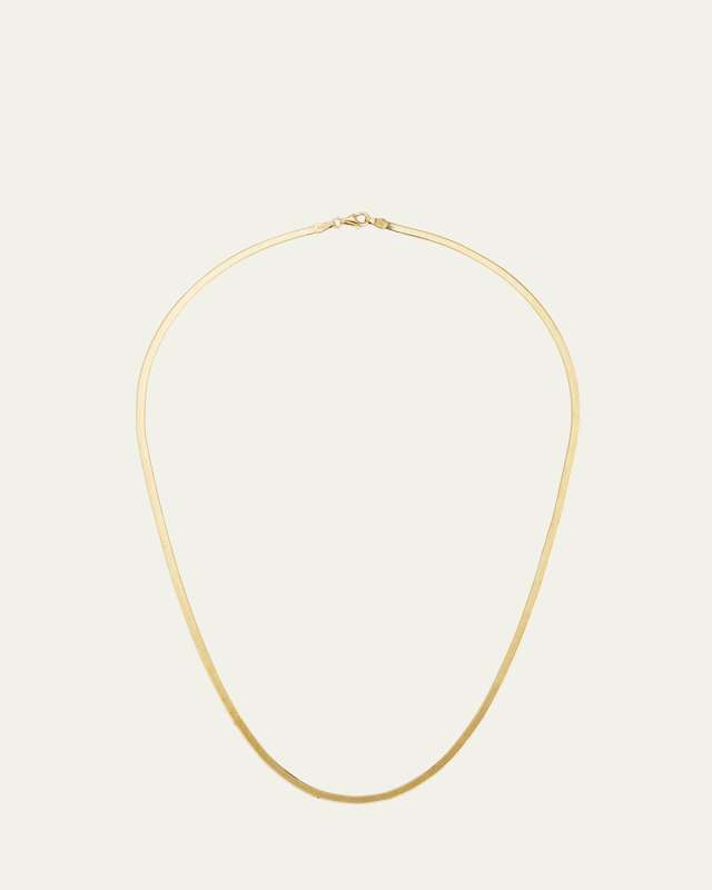 Skinny Herringbone Chain